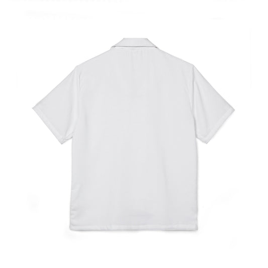 Drill Black Logo - Men's Hawaiian Camp Shirt