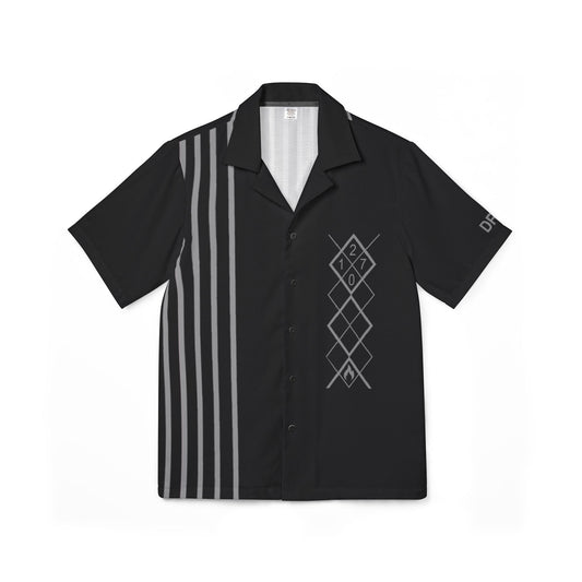 Black Flammable - Men's Camp Shirt