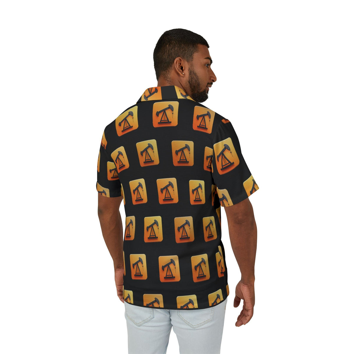 Jack Icon - Men's Hawaiian Camp Shirt